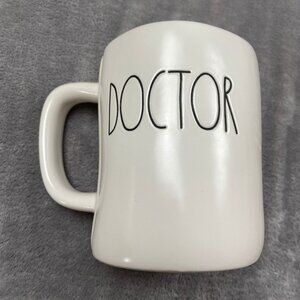 Rae Dunn Artisan Collection By Magenta Ivory Ceramic "Doctor Hero" Coffee Mug
